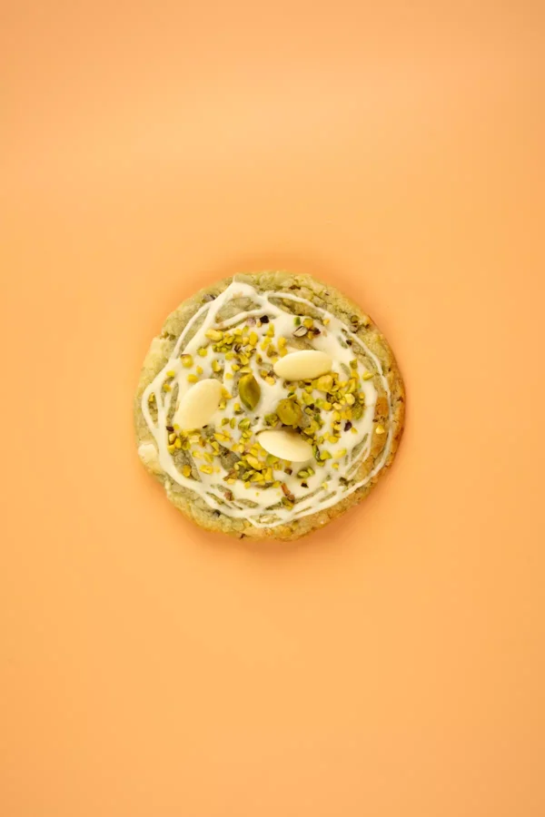 Cookie artisanal fruité pistache lespepepitesdekaya creil nogentsuroise