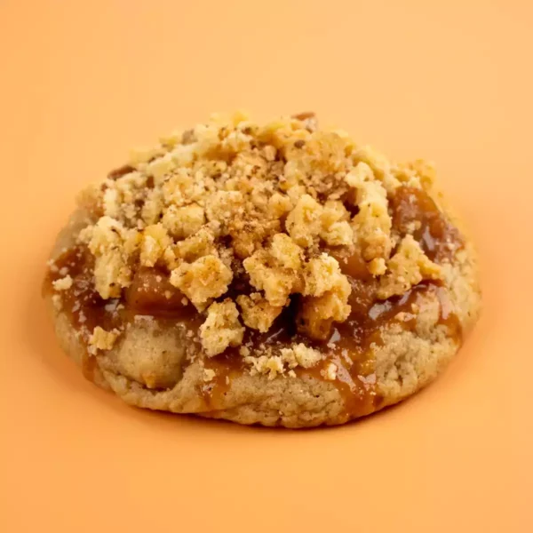 Cookieartisanal fruité crumblepommes lespepepitesdekaya creil nogentsuroise